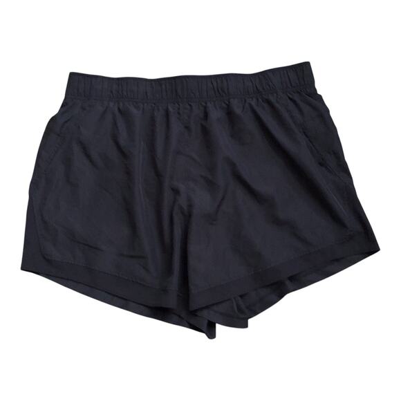 ATHLETIC WORKS Womens Size XXL (20) Black Running Athletic Workout Gym Shorts - Picture 1 of 5